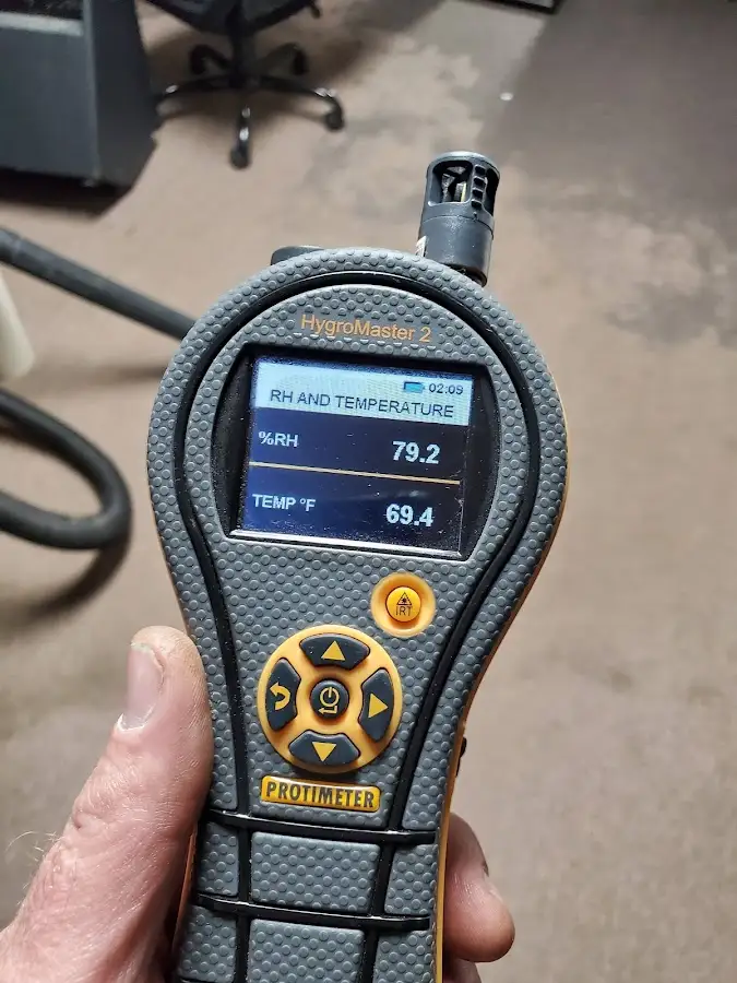 Moisture meter humidity assessment for Fire & Smoke Damage Restoration in Jaffrey